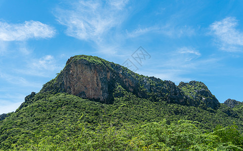 科·唐斯通或摇滚山或普拉丘普·希里汗山 爬坡道图片