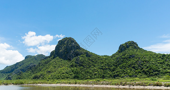 科·唐斯通或摇滚山或普拉丘普·希里汗山 石头图片