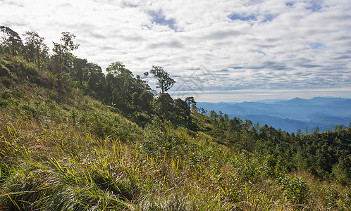 Phu Langka国家公园泰国Phayao山或山丘图片