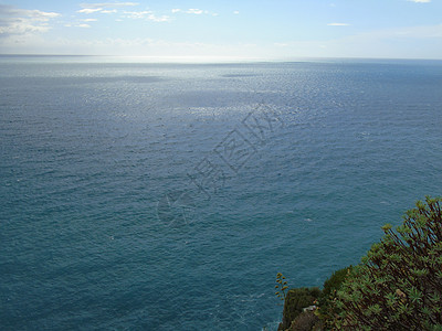 意大利辛克特尔 高的 大地 城市景观 风景 海岸线 海滩图片