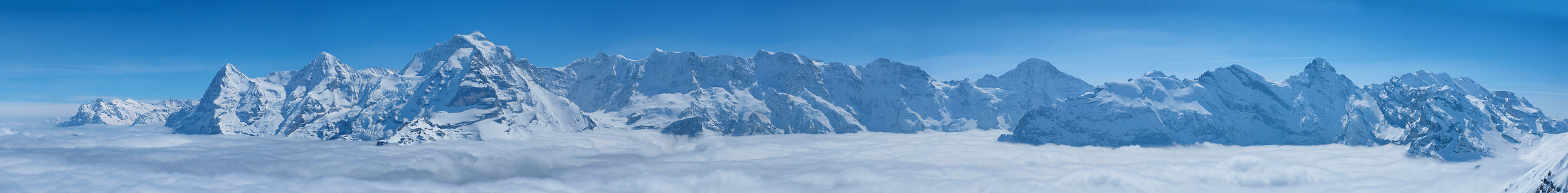 瑞士天空线从西边的天线上的 雪丘 欧洲 建筑图片