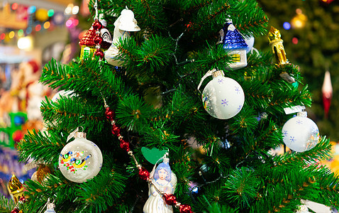 圣诞节装饰 球 庆典 季节 快乐的 商业 冬天图片
