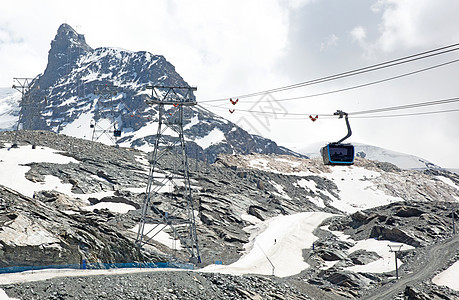 Zermatt 瑞士 - July 19 2020年7月19日 新有线车行驶在路上 假期 雪图片