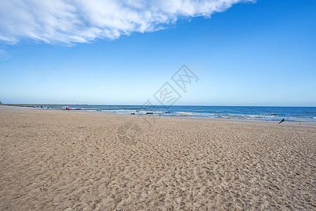 波兰波罗的海沿岸的沿海区 地平线 欧洲 海岸线 旅游图片