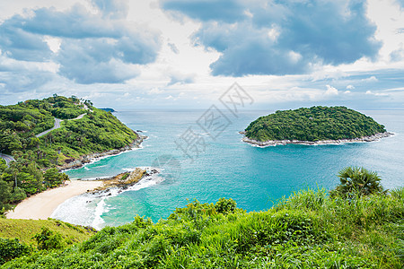 泰国的热带海滩和岛屿 天堂 水 普吉岛 旅行 棕榈图片