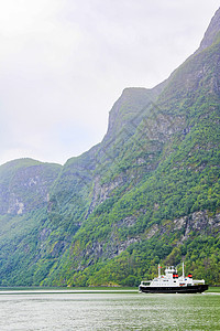 挪威Skagastøl渡轮 欧洲 旅行 海 火焰图片