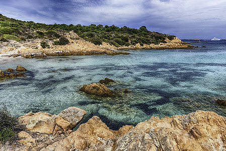 普林西比 Sardinia 岩石 美丽的图片