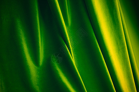 绿色结构背景摘要 用于蓝字织物的丝绒纺织品材料 魅力 小样图片