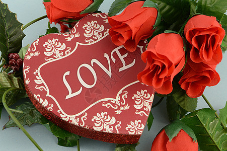 心形盒 婚姻 花束 展示 玫瑰 婚礼 甜的 庆典 成形图片
