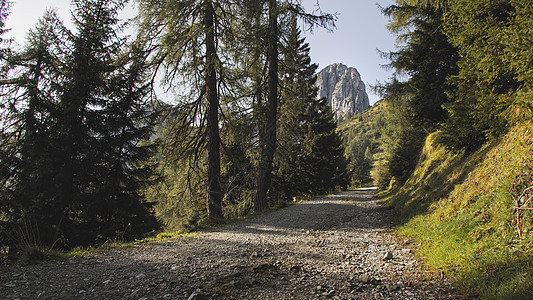 奥地利阿尔卑斯山 穆特拉姆 高山 晴天 假期 环境图片