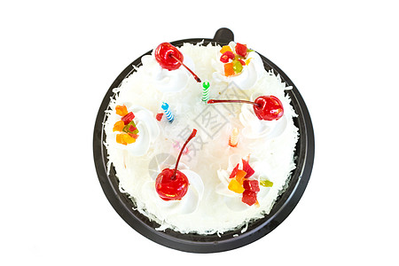 生日蛋糕 奶油 葡萄 结霜 假期 摩丝 快乐的 念日 美食图片