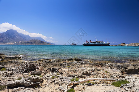 格朗沃萨岛美丽的海景 2019年6月4日 格拉姆武萨岛 夏天 蓝色的图片