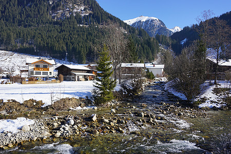 奥地利Bad Gastein 河 蒂罗尔 滑雪图片