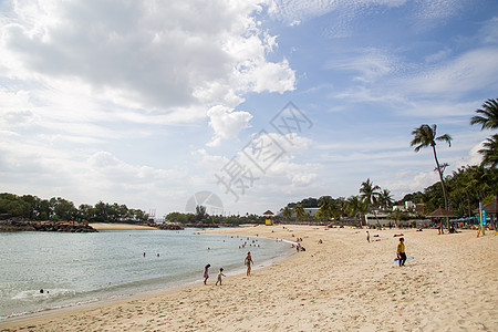 新加坡森托萨岛西洛索海滩图片