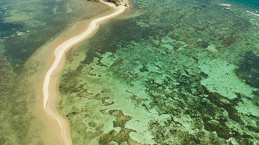 菲律宾Palawan 菲律宾沙滩沙滩热带岛屿 海景 布桑加图片