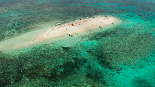 热带岛屿 沙滩 西加尔高裸岛 船 菲律宾 自然图片