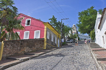 Olinda 旧城街景 巴西 南美洲 街道图片