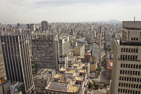 圣保罗 现代城市与摩天大楼的全景观 巴西 南美洲 现代城市景观 塔图片