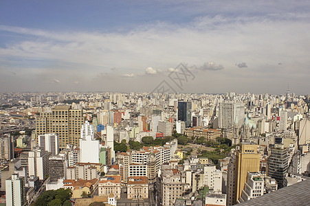 圣保罗 现代城市与摩天大楼的全景观 巴西 南美洲 建筑物 现代的图片