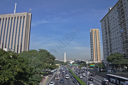 圣保罗 现代城市街头观点 巴西 南美和南美洲 城市景观 现代城市景观图片