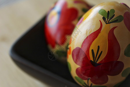 丰富多彩和美丽的匈牙利复活节鸡蛋 欧洲 东欧洲图片