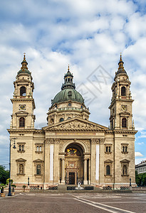 匈牙利布达佩斯圣史蒂芬巴西利卡 欧洲 正方形 老的图片