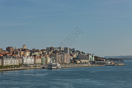 西班牙桑坦德沿海地区和港口图片