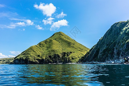 印度尼西亚帕达尔岛的伊德利海景图片
