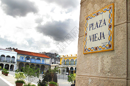 古巴哈瓦那Vieja广场旧广场图片
