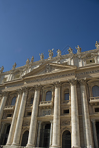圣彼得教堂 罗马 历史 建筑 教皇 教会 天主教的 基督教图片