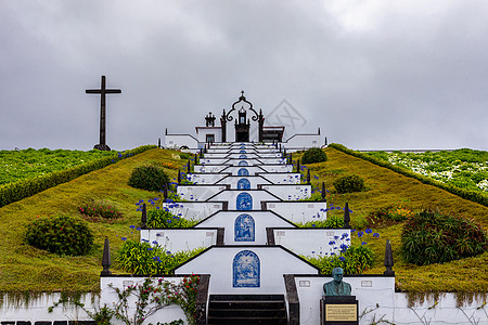 葡萄牙 亚速尔圣米格尔岛和平圣母教堂 圣母和平教堂 圣米格尔岛 亚速尔群岛 葡萄牙 历史 葡萄牙语图片