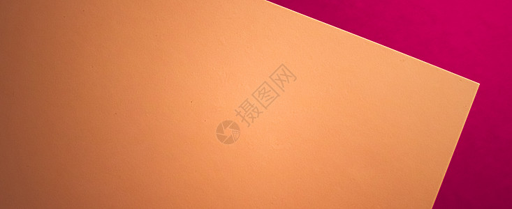 空白A4纸 粉红背景的棕褐色作为办公文文具平板 豪华品牌平铺牌和模型品牌设计 品牌推广 老的图片