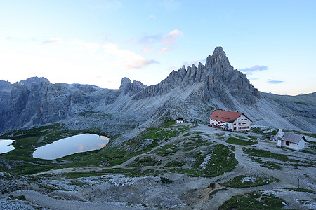 意大利多洛米山 天空 云 旅游 帕特诺 自然 蒙特 夏天图片