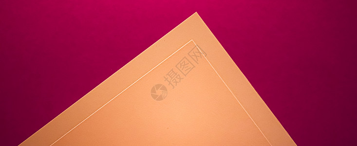 空白A4纸 粉红背景的棕褐色作为办公文文具平板 豪华品牌平铺牌和模型品牌设计 文档 床单图片