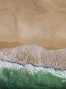 带海浪沙滩的泻湖 2 高品质美丽照片概念图片