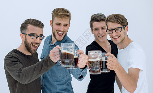 一群喝啤酒的好朋友 俱乐部 团体 展示 假期 快乐 酒精图片