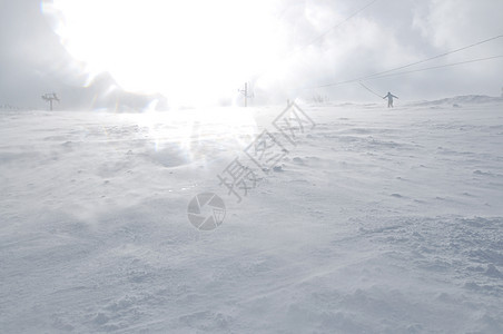 冬季风景 滑雪 冰 晴天 全景 荒野 阿尔卑斯山 降雪图片