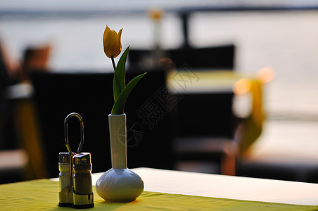 户外餐厅 蓝色的 旅游 奢华 咖啡店 阳台 水 海滩 椅子图片