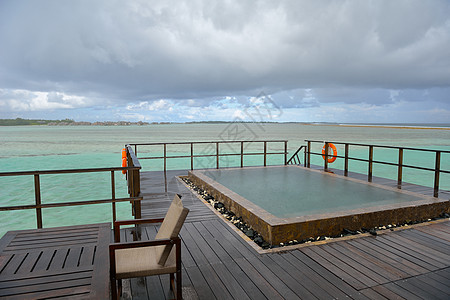 热带水和热带水家庭别墅 毛巾 马尔代夫 夏天 游泳 自然图片