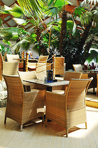 室内的热带热带餐饮 桌子 放松 酒吧 食物 食堂图片