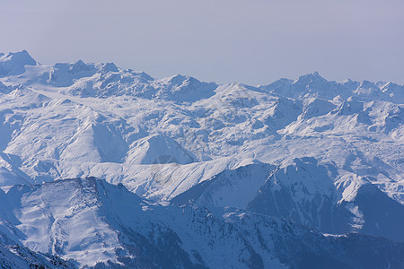 寒冬美丽的山地风景 自然 假期 远足 全景图片