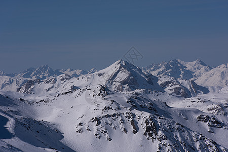 寒冬美丽的山地风景 森林 自然 雪 瑞士人 阿尔卑斯山 假期图片