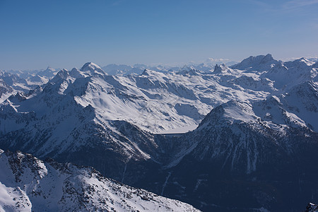 寒冬美丽的山地风景 瑞士人 雪 欧洲 远足 旅游图片