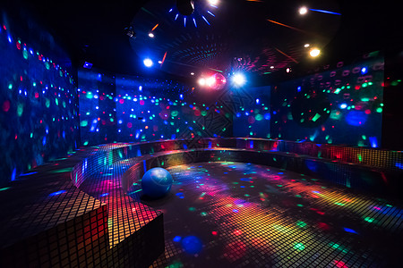 迪斯科球 夜店 紫色的 复古的 斑点 俱乐部 蓝色的 音乐图片