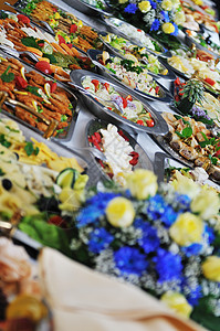 自助自助餐食品 假期 用餐 饮食 婚礼 餐厅 新鲜 早餐图片