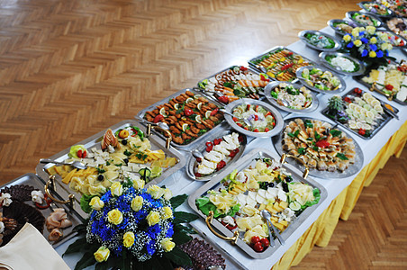 自助自助餐食品 服务 番茄 橄榄 餐厅 吃图片