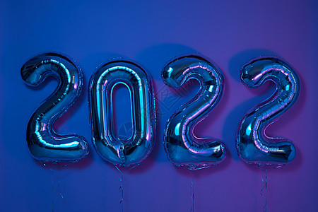 2022年圣诞节或新年的气球设计要素 2022年 图片
