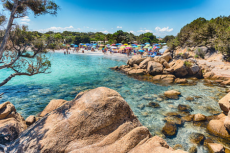 意大利撒丁岛的海滨 水 海景 意大利语 假期 户外的 夏天图片