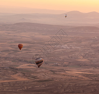 土耳其卡帕多西亚热气球节 空气 派对 自由 高的图片