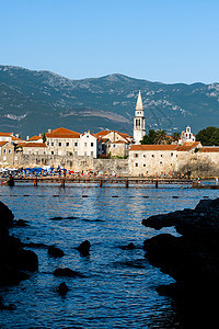 Budva 黑山海观 亚得里亚海的 地中海 布德瓦 风景图片